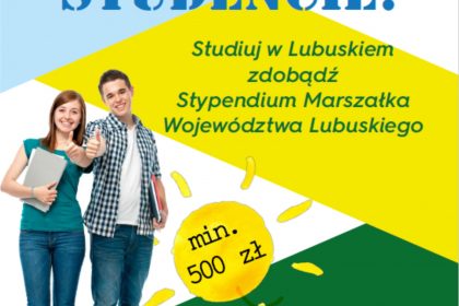 Pomoc materialna dla studentów studiów stacjonarnych wyższych uczelni z terenu województwa lubuskiego