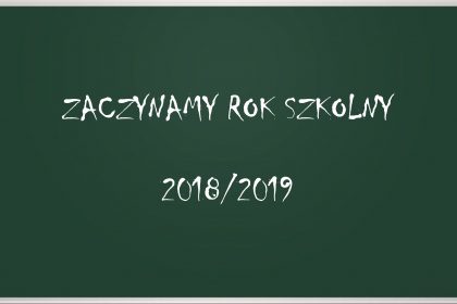 Rok szkolny 2018/2019