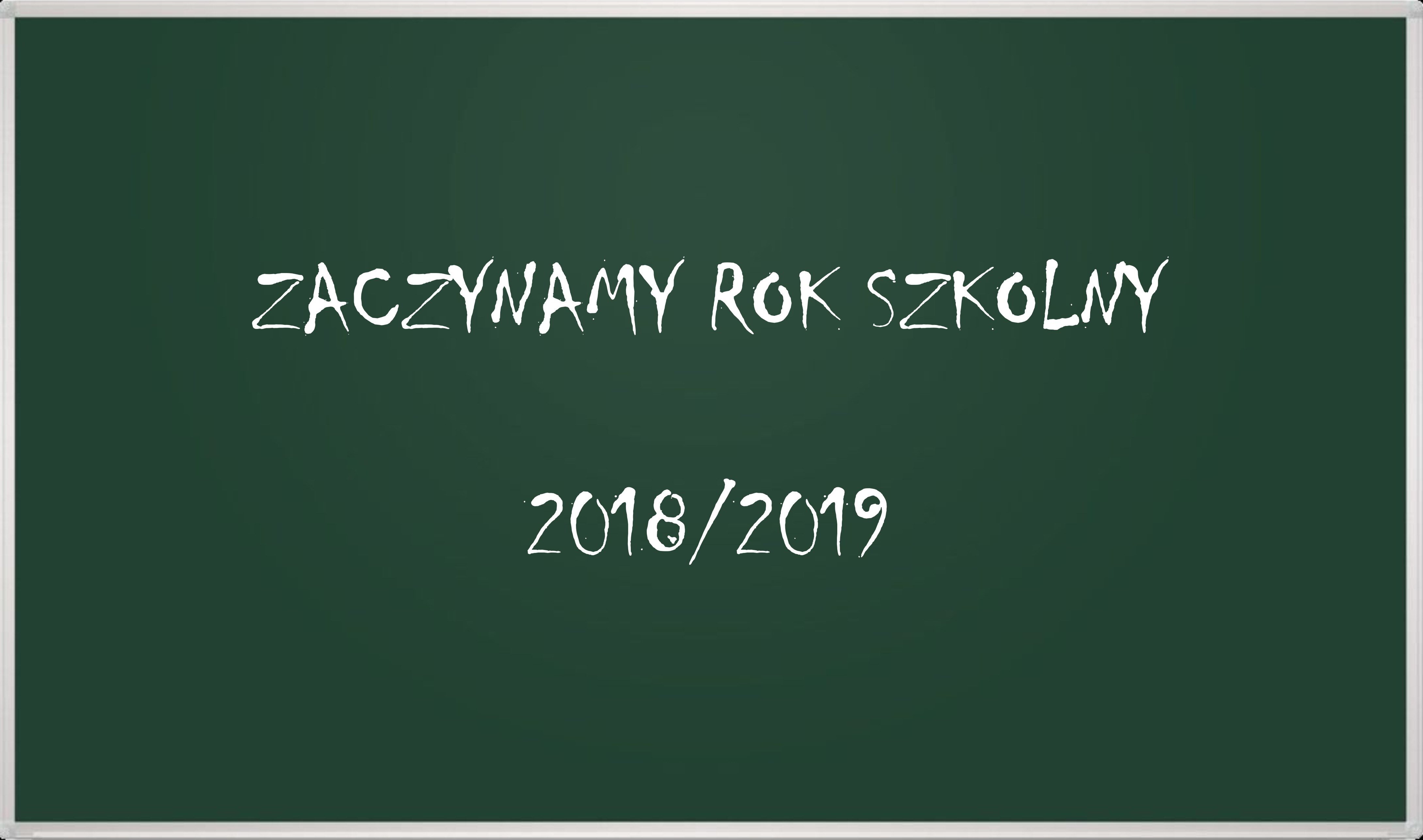 Rok szkolny 2018/2019