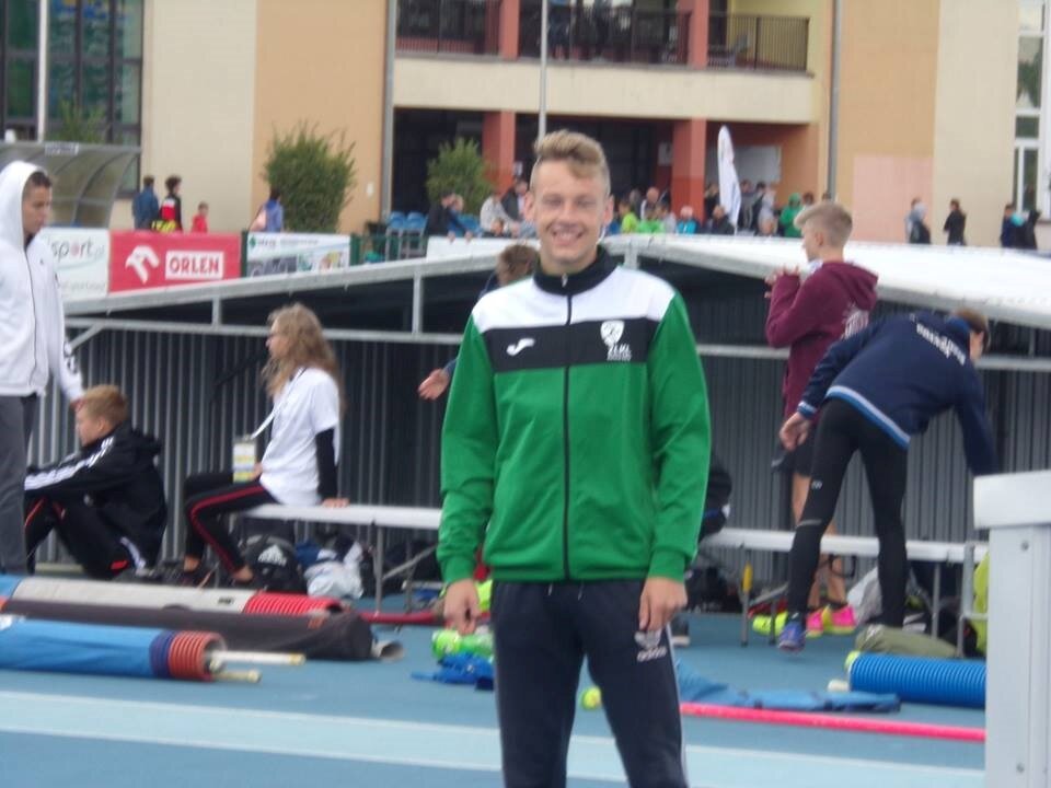 Eryk Fursewicz Mistrzem Polski Młodzików w skoku o tyczce!