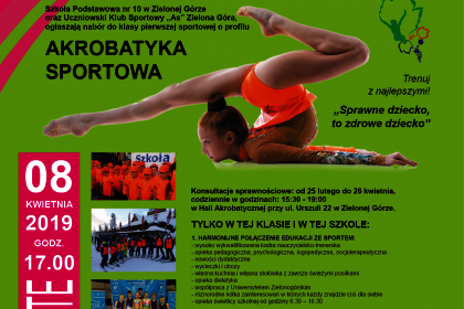 Nabór Akrobatyka Sportowa