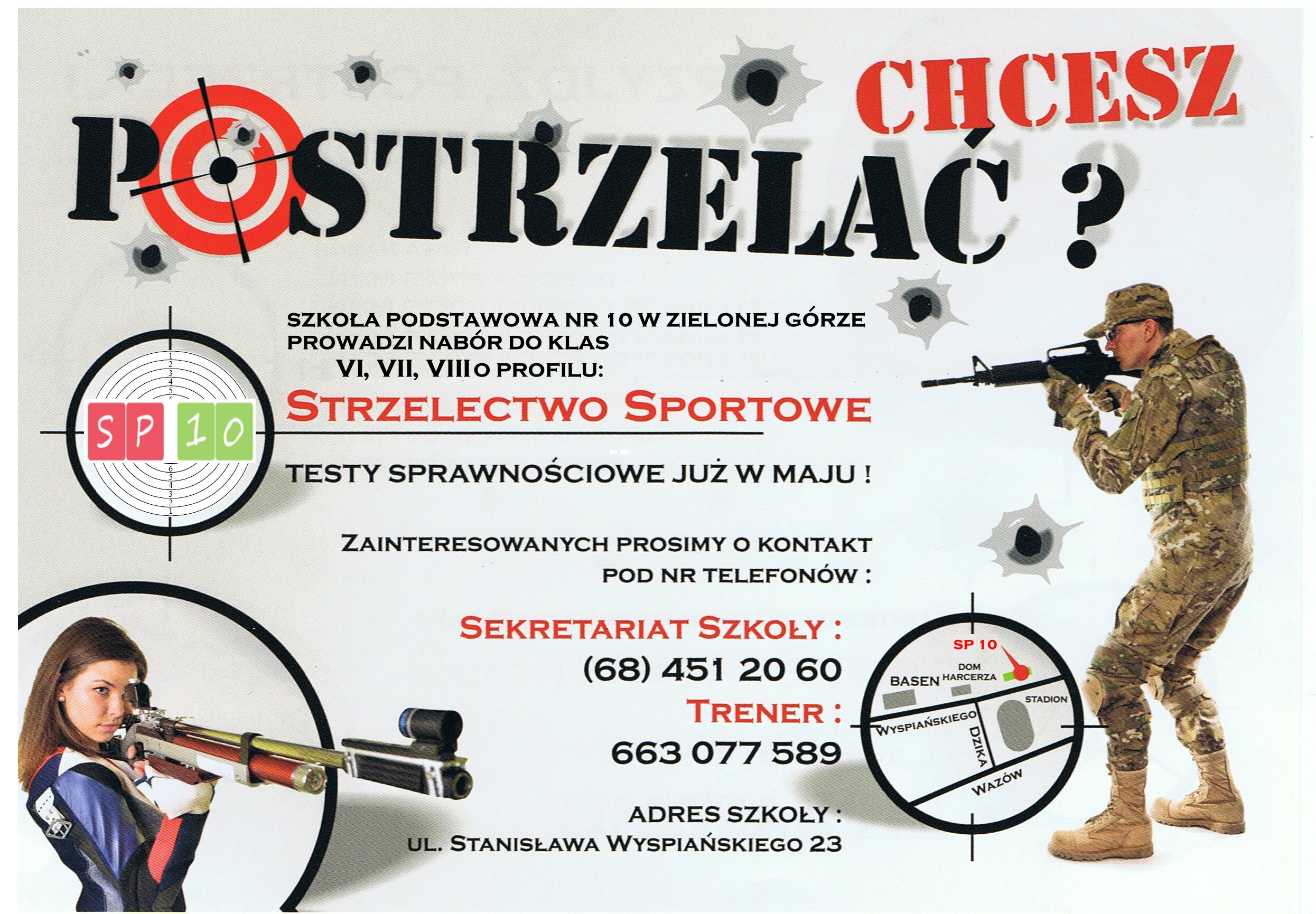 Nabór strzelectwo sportowe