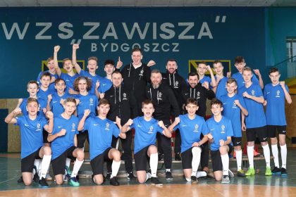 Przedstawiciele ZSOiS na zgrupowaniu Polskiego Związku Piłki Nożnej