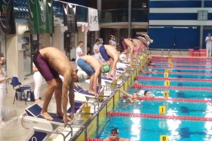Liga Szkół Mistrzostwa Sportowego w pływaniu VIII miejsce