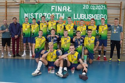 Siatkarze UKS ,,Trzyna-Stka” LO VII Zielona Góra Mistrzami Województwa Lubuskiego w Kategorii Juniorów Starszych