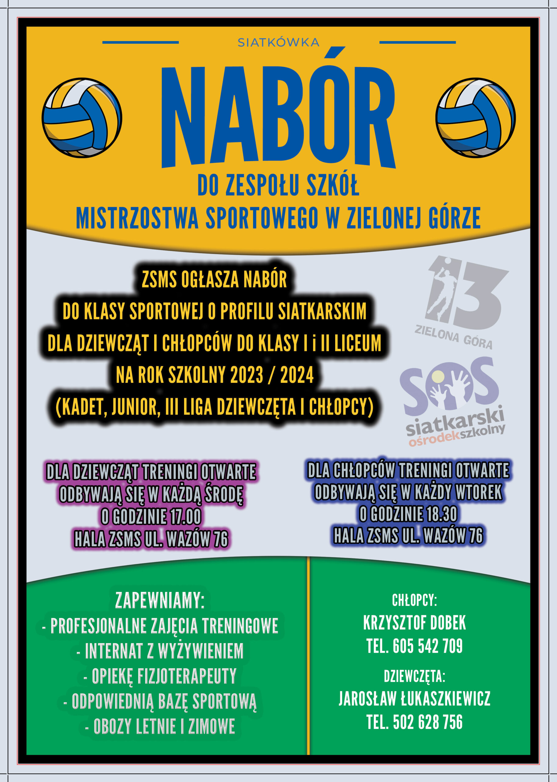 Nabór klasy siatkarskie