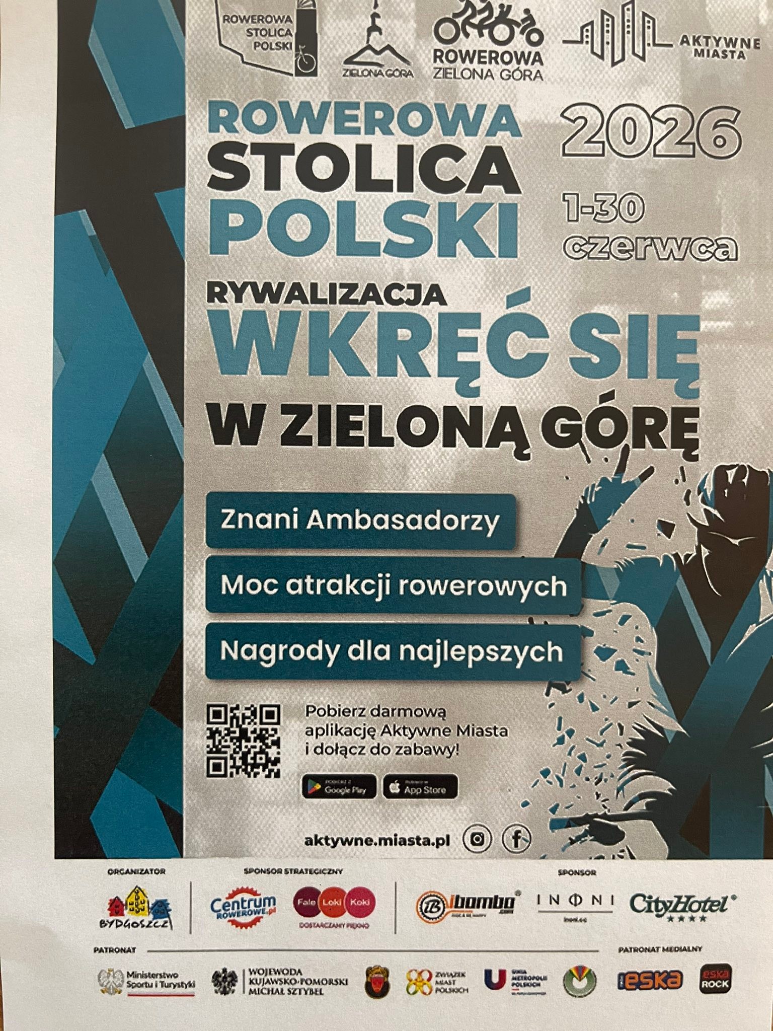 Czas start! Znów kręcimy kółka dla Zielonej Góry!